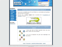 Tablet Screenshot of motdepasseperdu.com